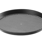 Tabuleiro de pizza perfurado aço Ø300 mm