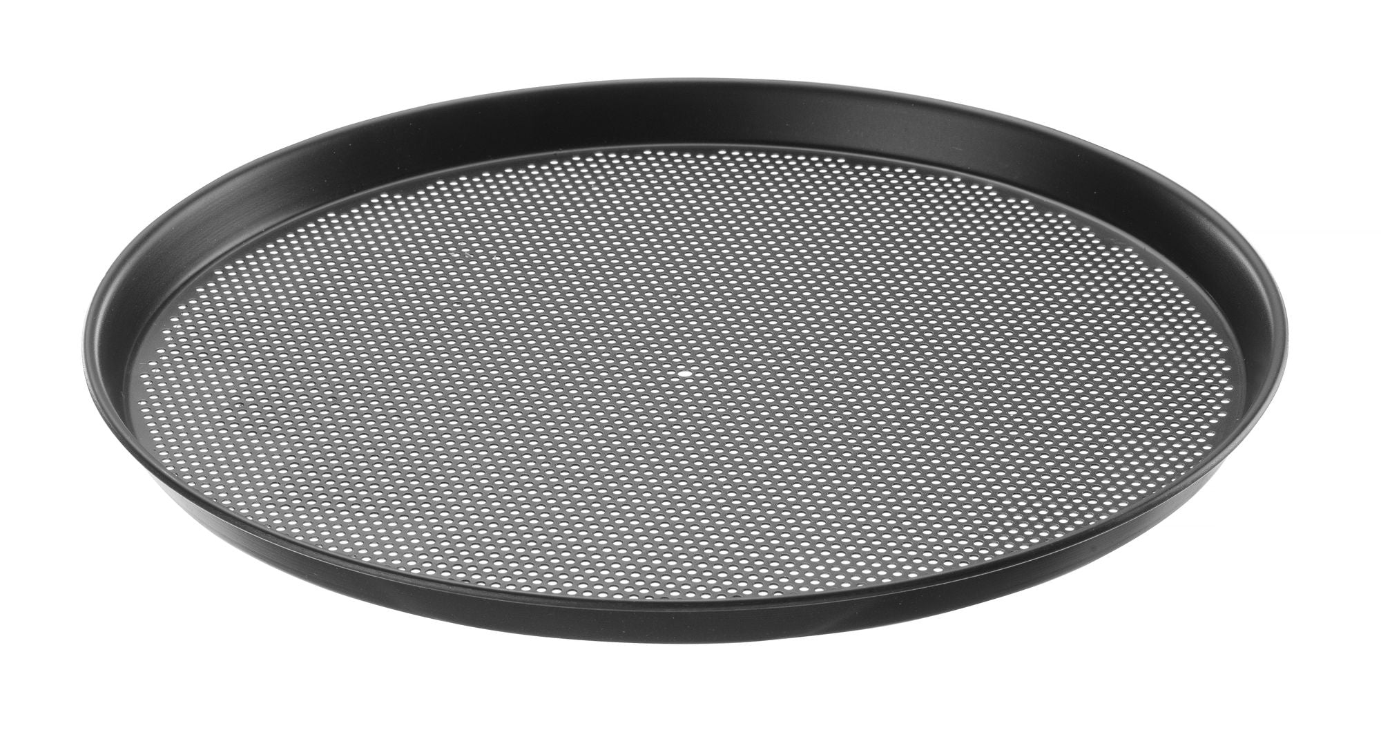 Tabuleiro de pizza perfurado aço Ø400 mm