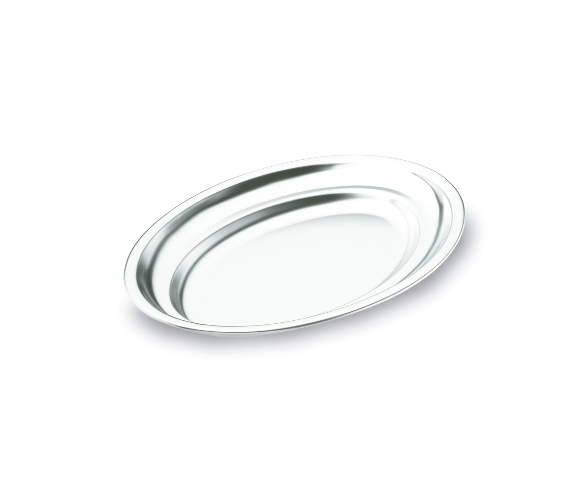 Travessa oval inox 18% Cr 80 x 48 cm