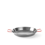 Paellera em chapa de aço Ø380x120 mm