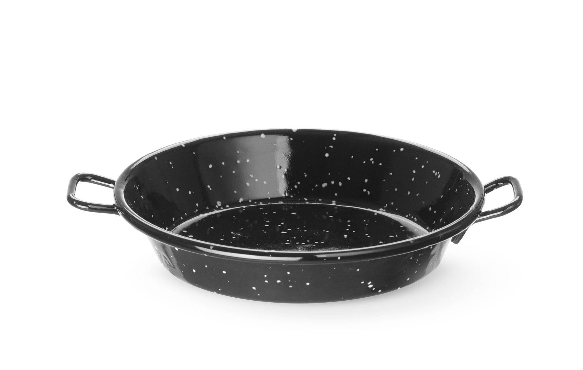 Panela de paelha aço esmaltado Ø120x25 mm