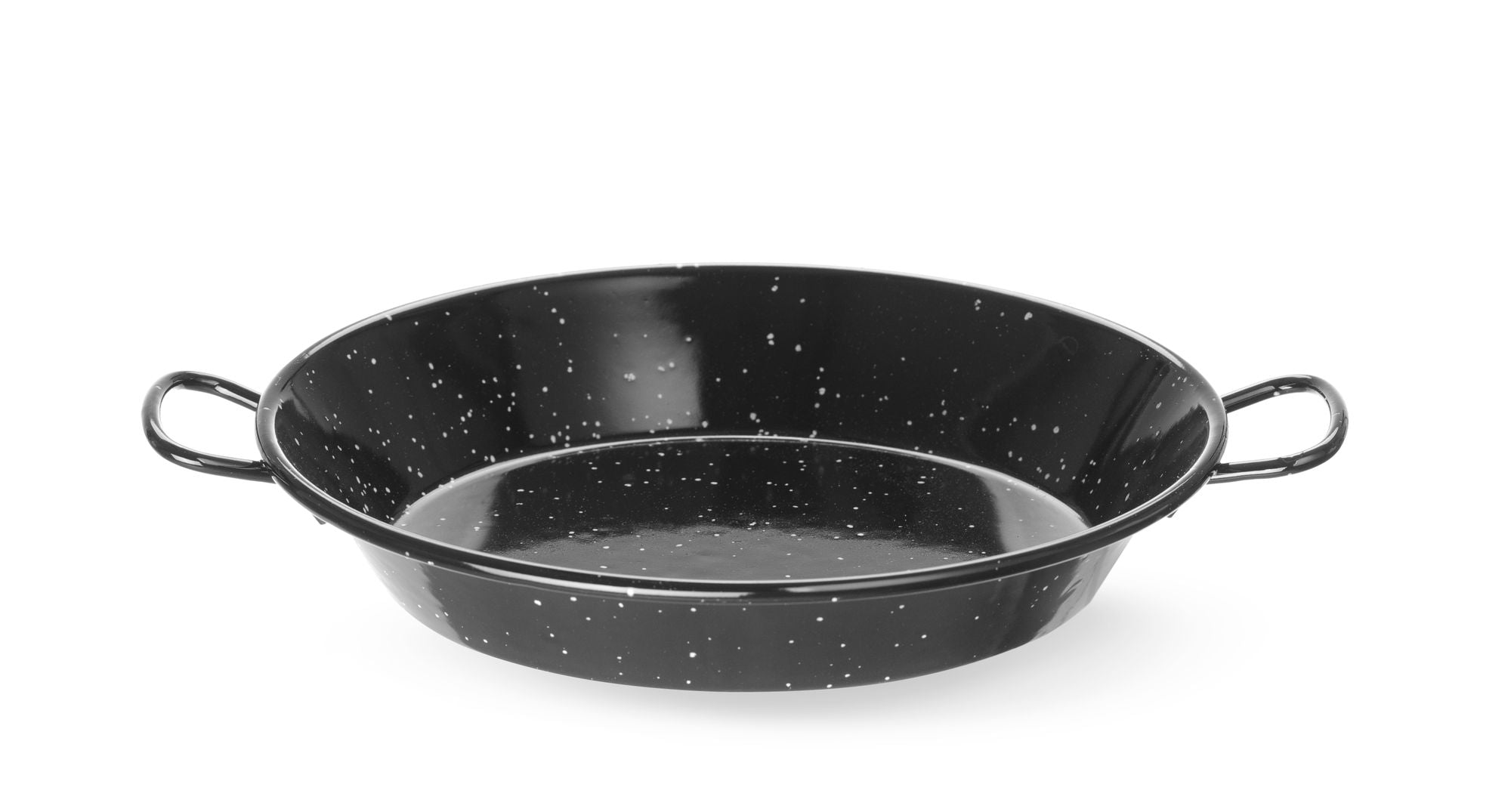 Tacho de paelha 150 mm em chapa de aço esmaltada