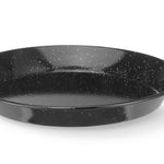 Tacho de paelha em aço esmaltado 340x50 mm