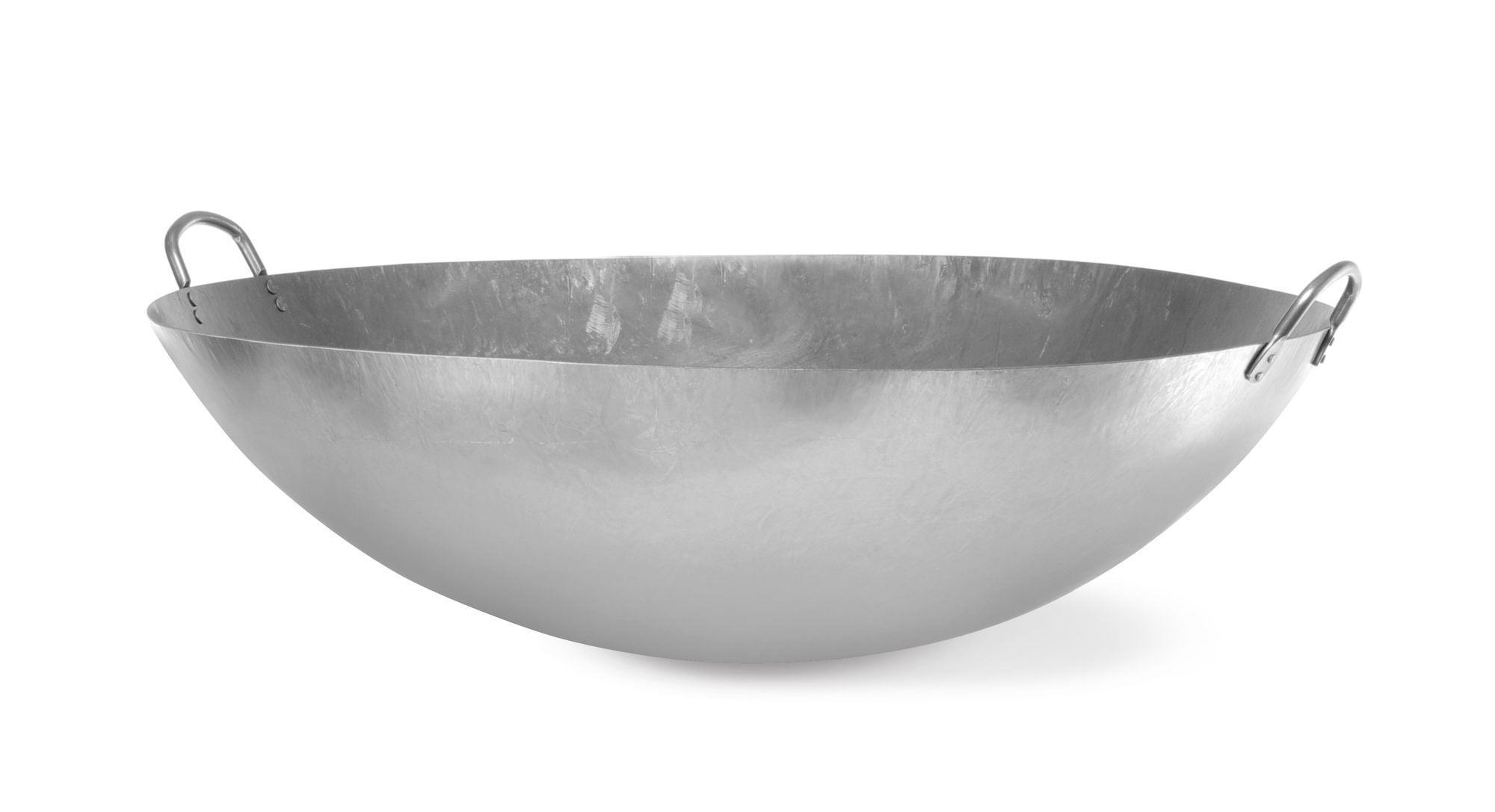 Wok com pegas em chapa de aço Ø710x220 mm