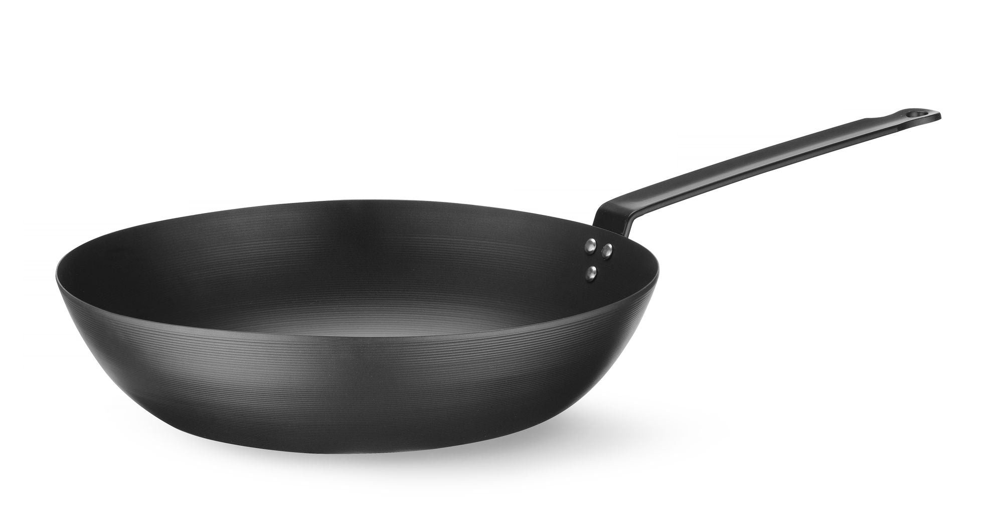 Wok aço carbono Ø302x72 mm