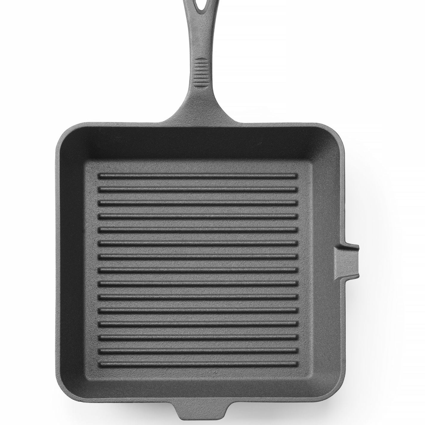 Grelhador de ferro fundido 265x265x50 mm