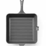 Grelhador de ferro fundido 265x265x50 mm