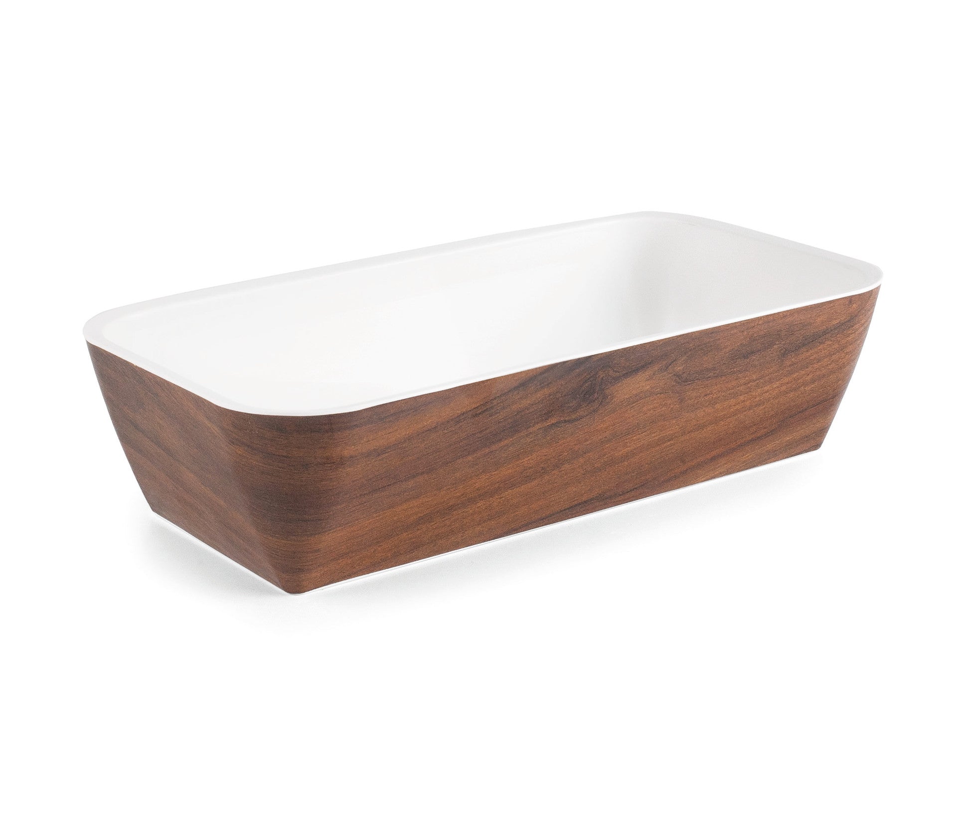 Taça retangular em melamina 53 x 16,2 cm
