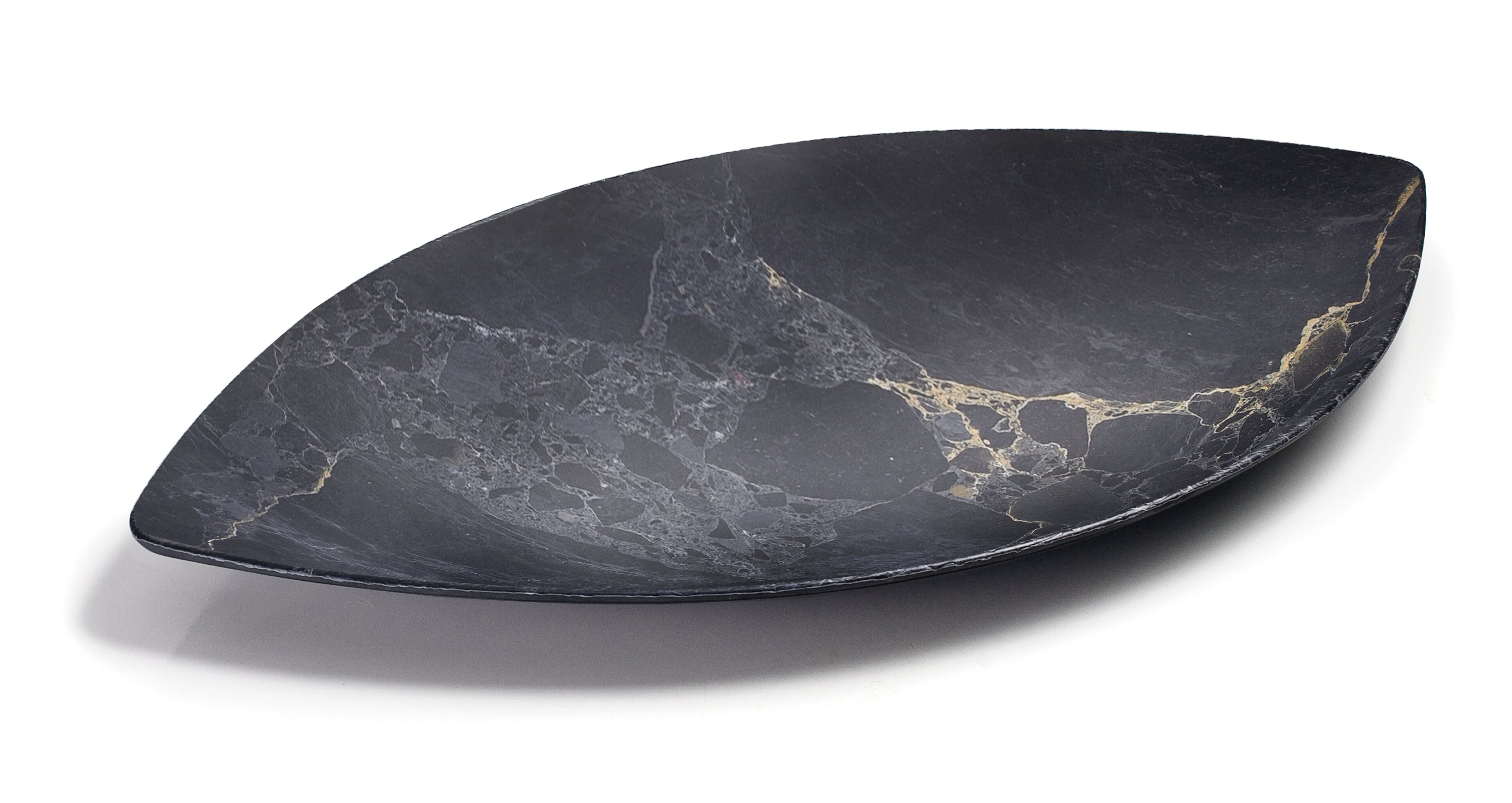 Bandeja folha STONE em melamina 53 x 33,5 x 4 cm
