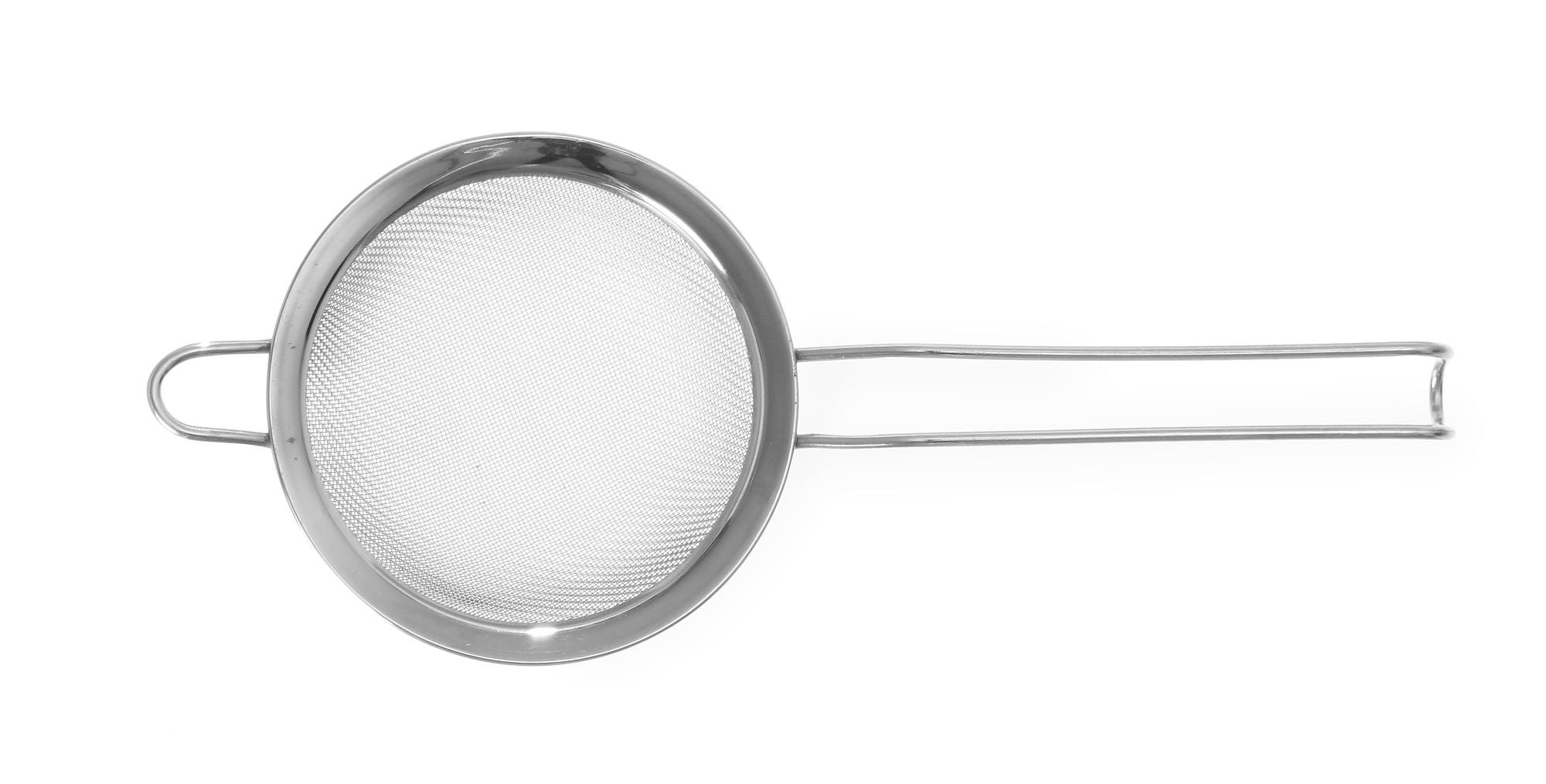 Peneira de malha fina inox 100x255 mm