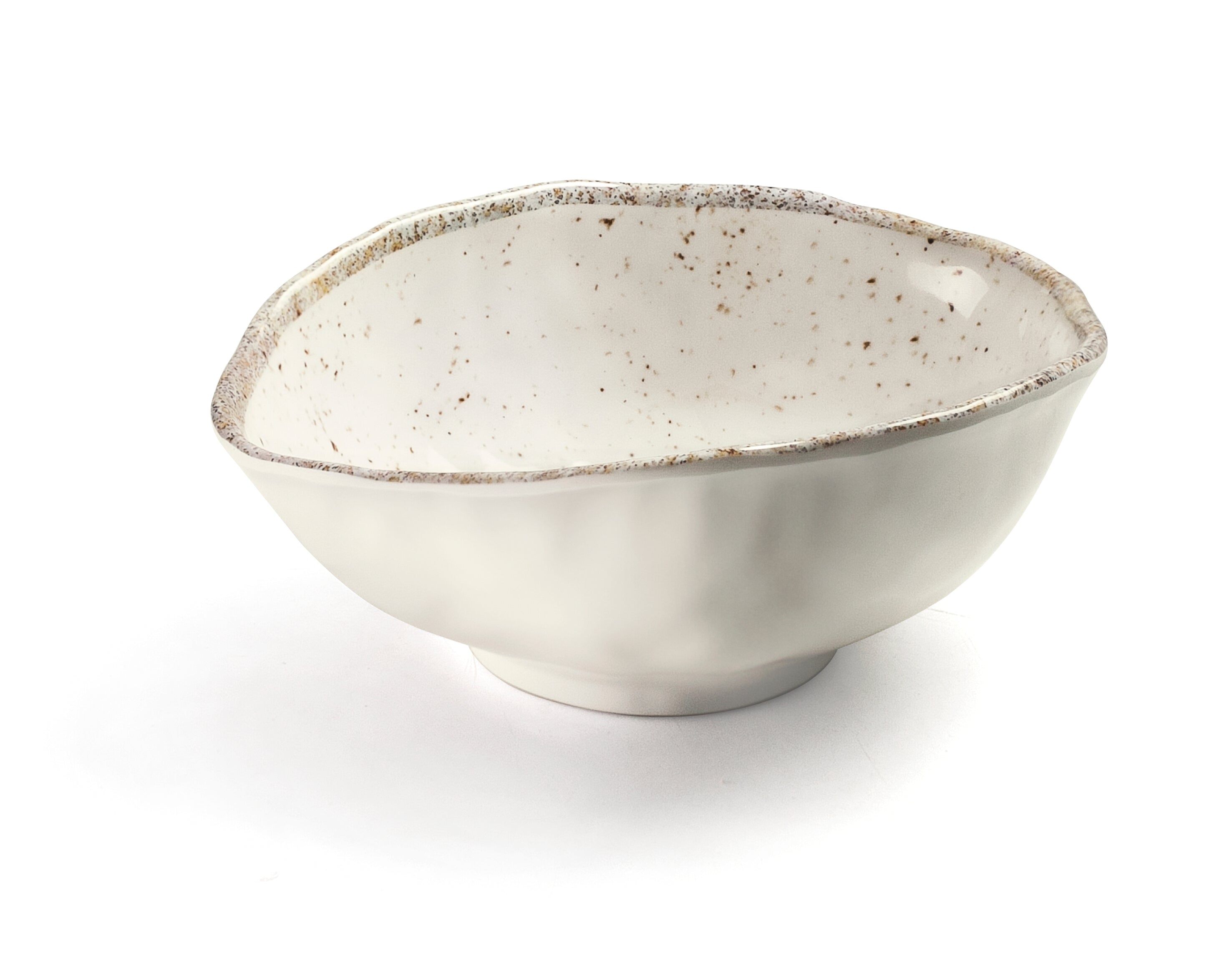 Taça oval EARTH em melamina 20,7 x 16,8 x 8 cm