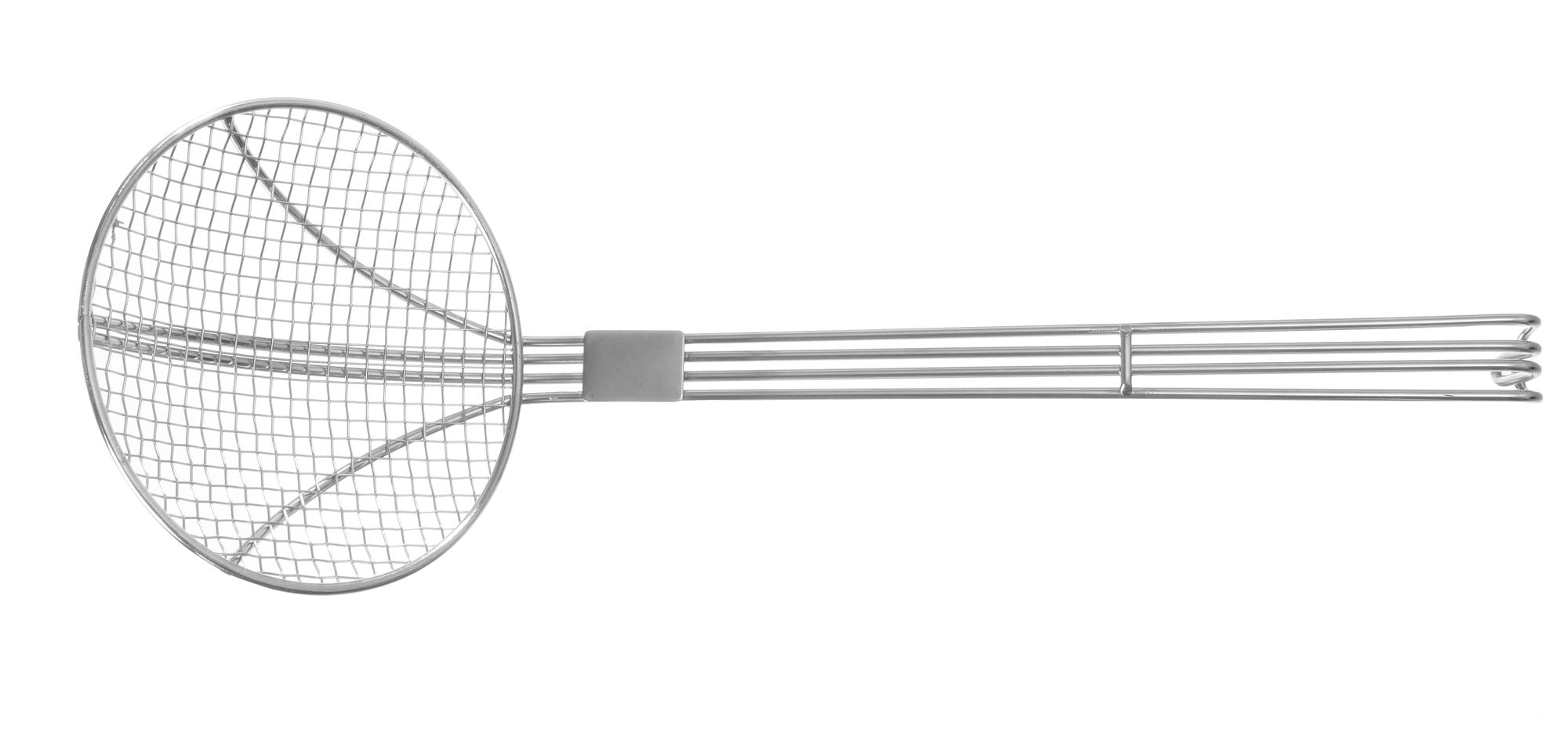 Colher para batatas fritas inox 160x470 mm cabo reforçado