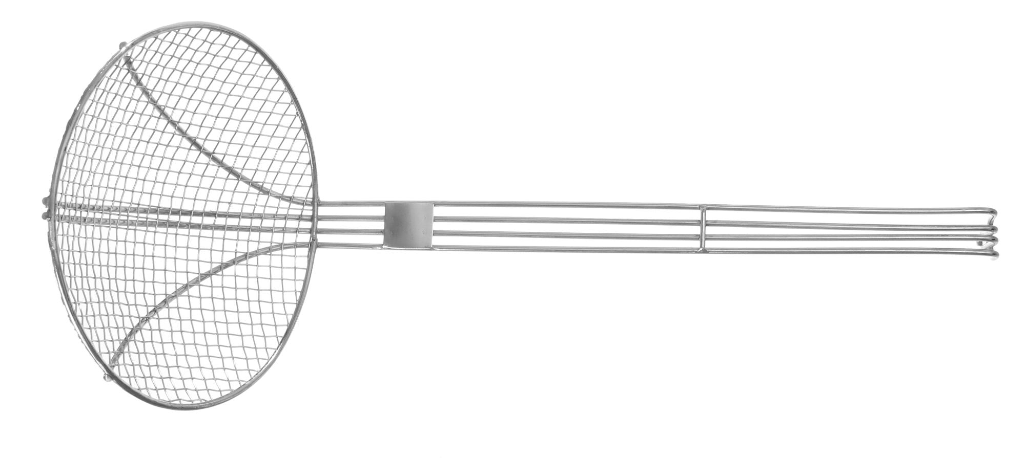 Pá para batatas fritas inox 180x470 mm cabo reforçado
