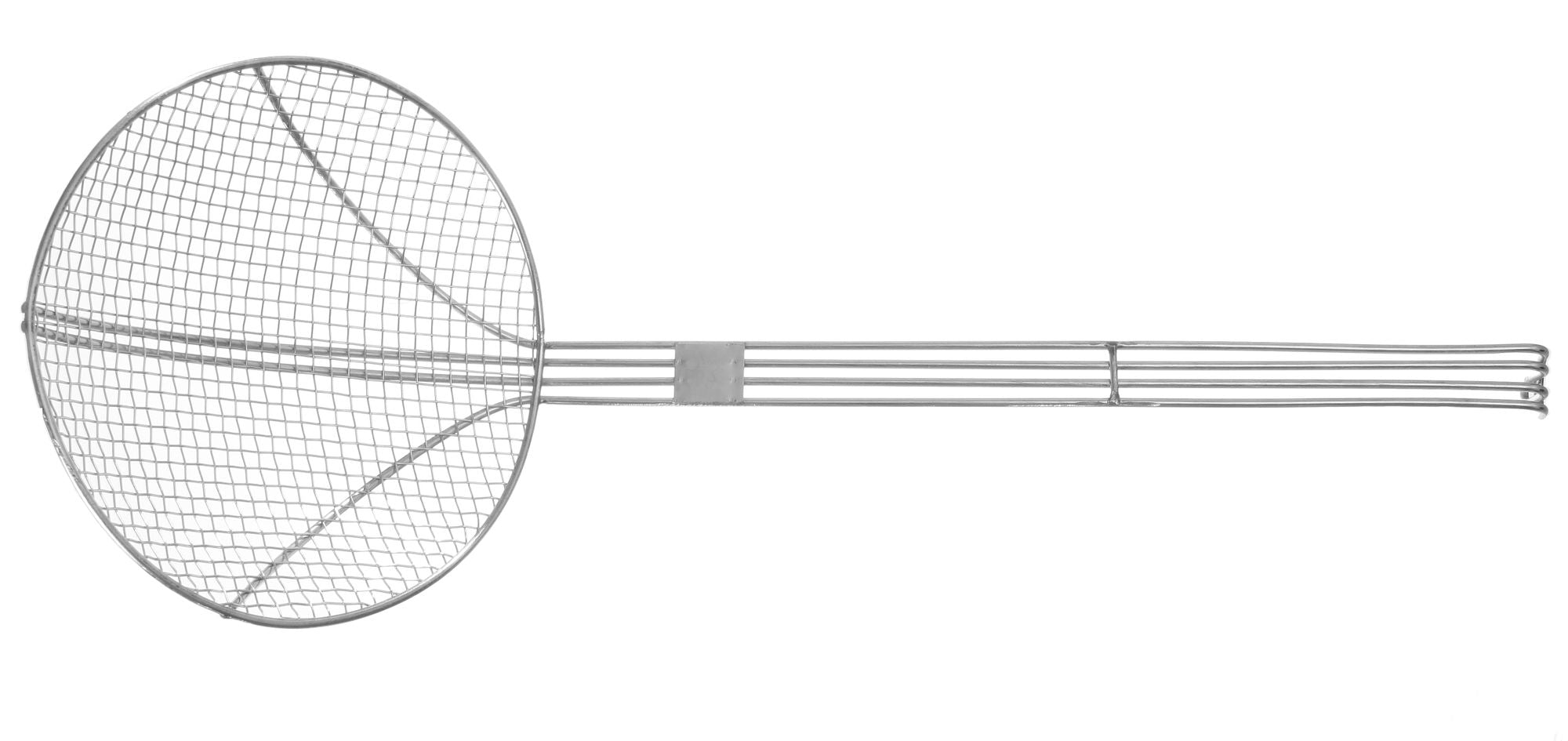 Colher para batatas fritas inox 200x510 mm cabo reforçado