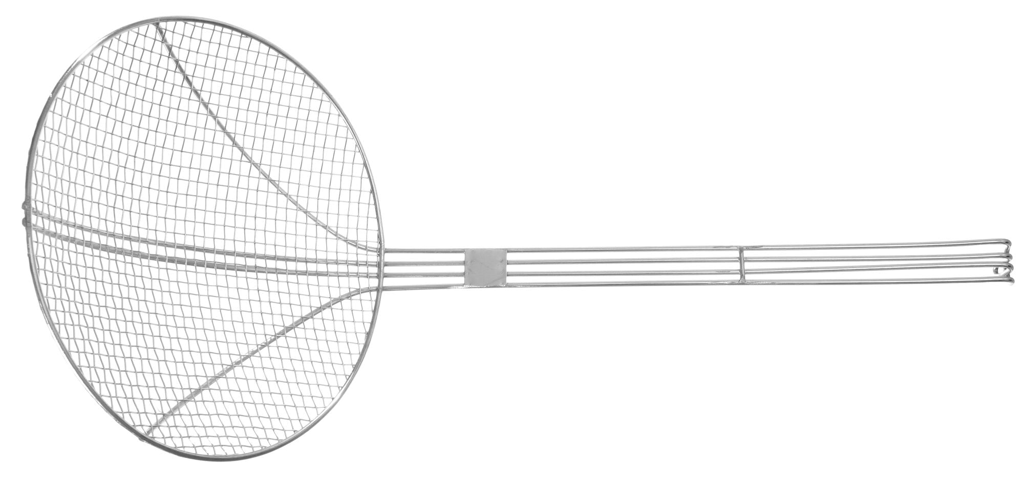 Colher para batatas fritas inox 240x550 mm cabo reforçado