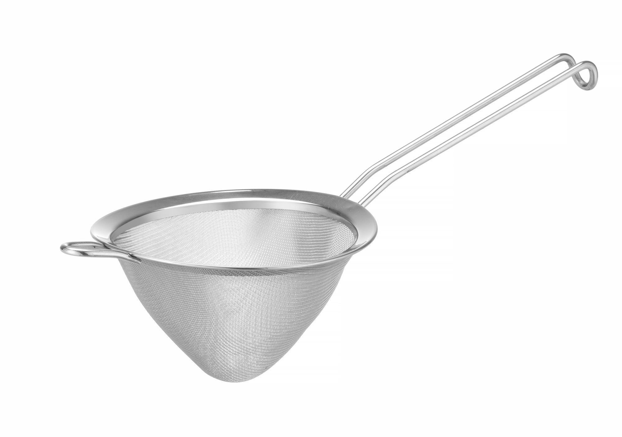 Coador cónico de malha de arame inox 160x360 mm