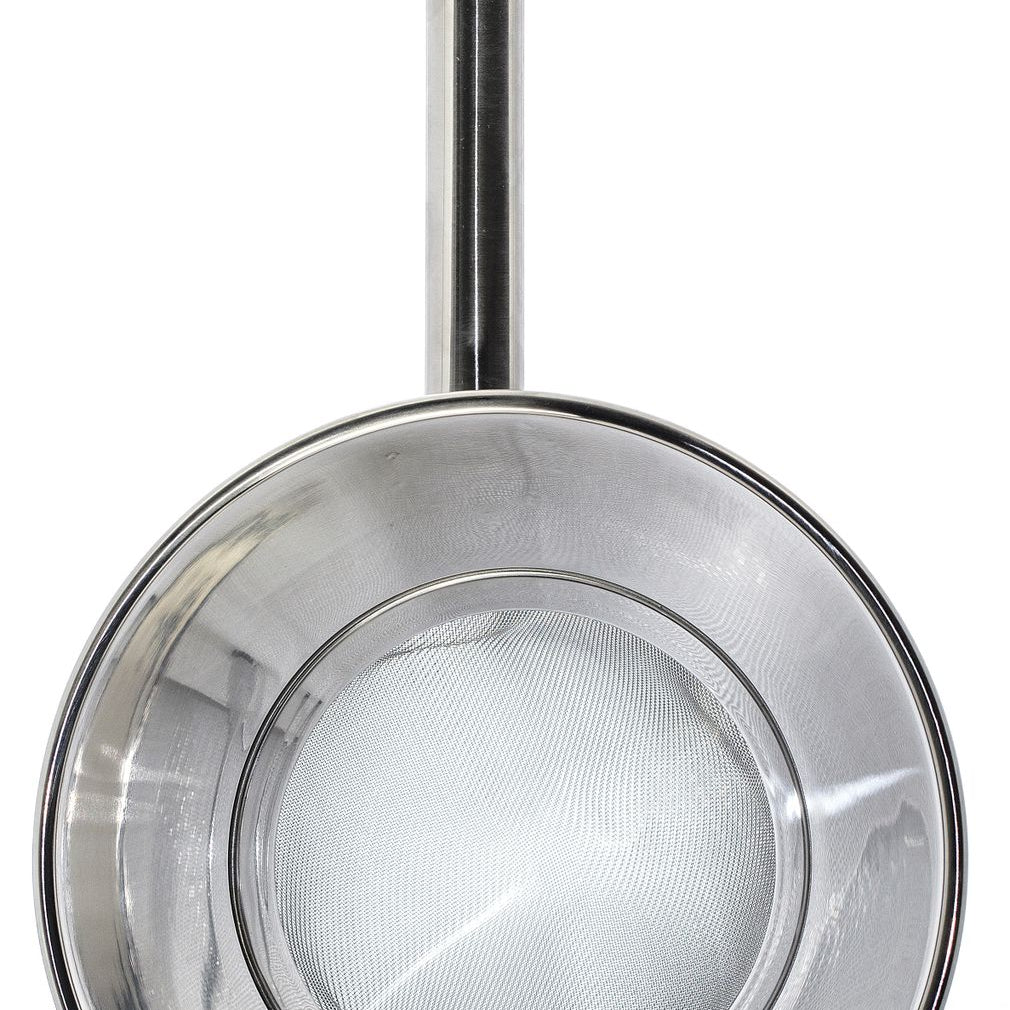 Coador cónico de malha fina inox 2450x500 mm