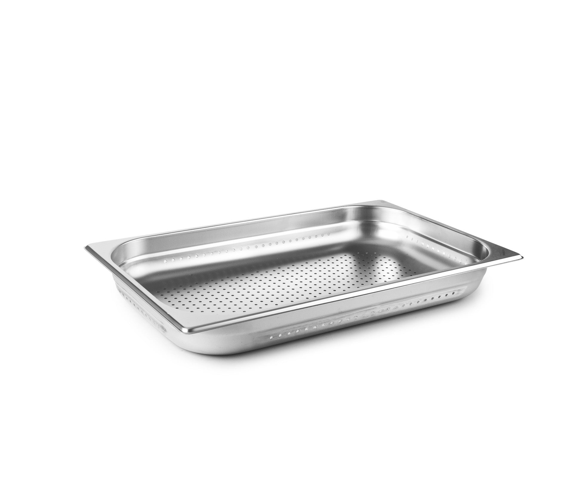Cuba GN 1/1 perfurada inox 530 x 325 x 100 mm