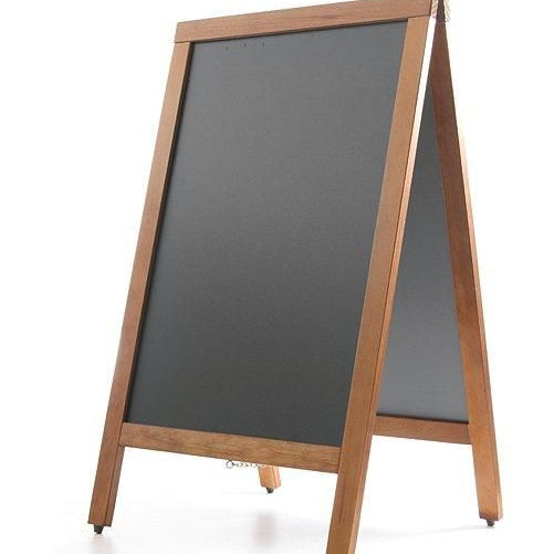 Quadro de giz para exterior 500x450x850 mm