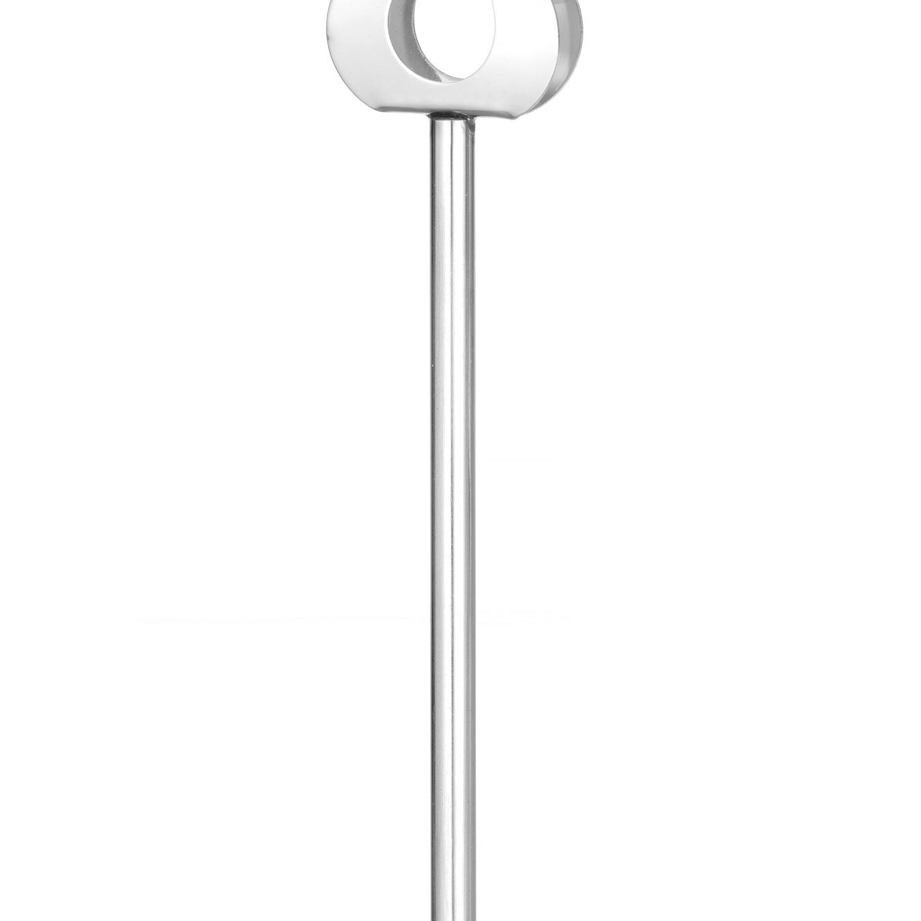 Suporte de mesa para cartão de menu Ø75x200 mm