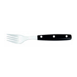Garfo para bife Technik 19 cm, cabo preto