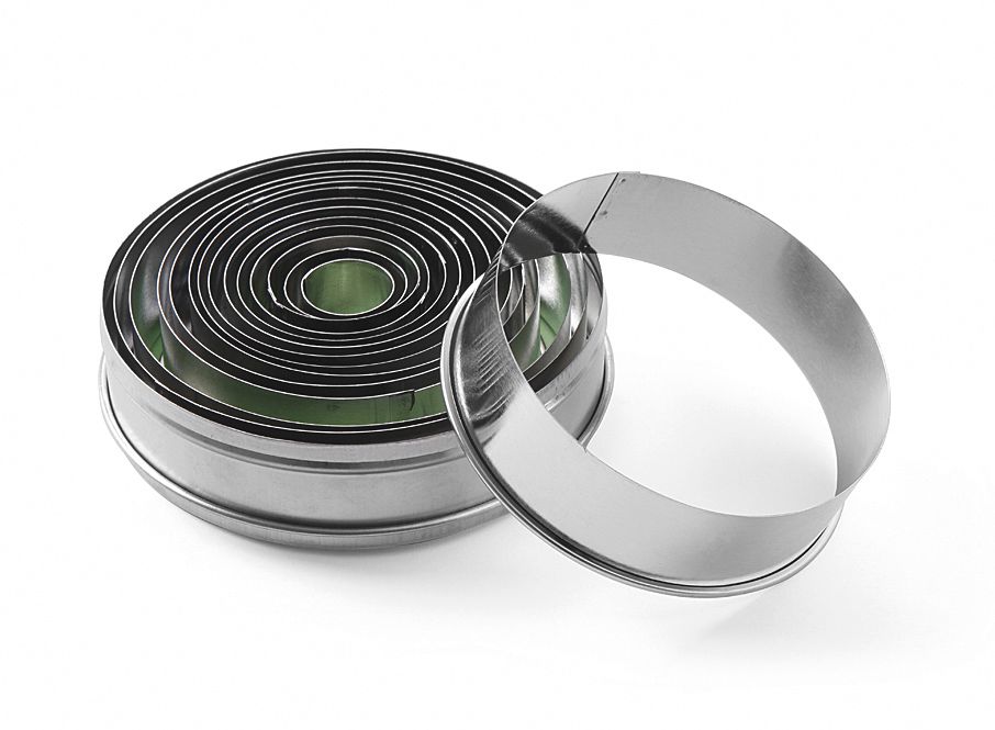 Conjunto de cortadores de pastelaria inox 14 peças 19-112 mm