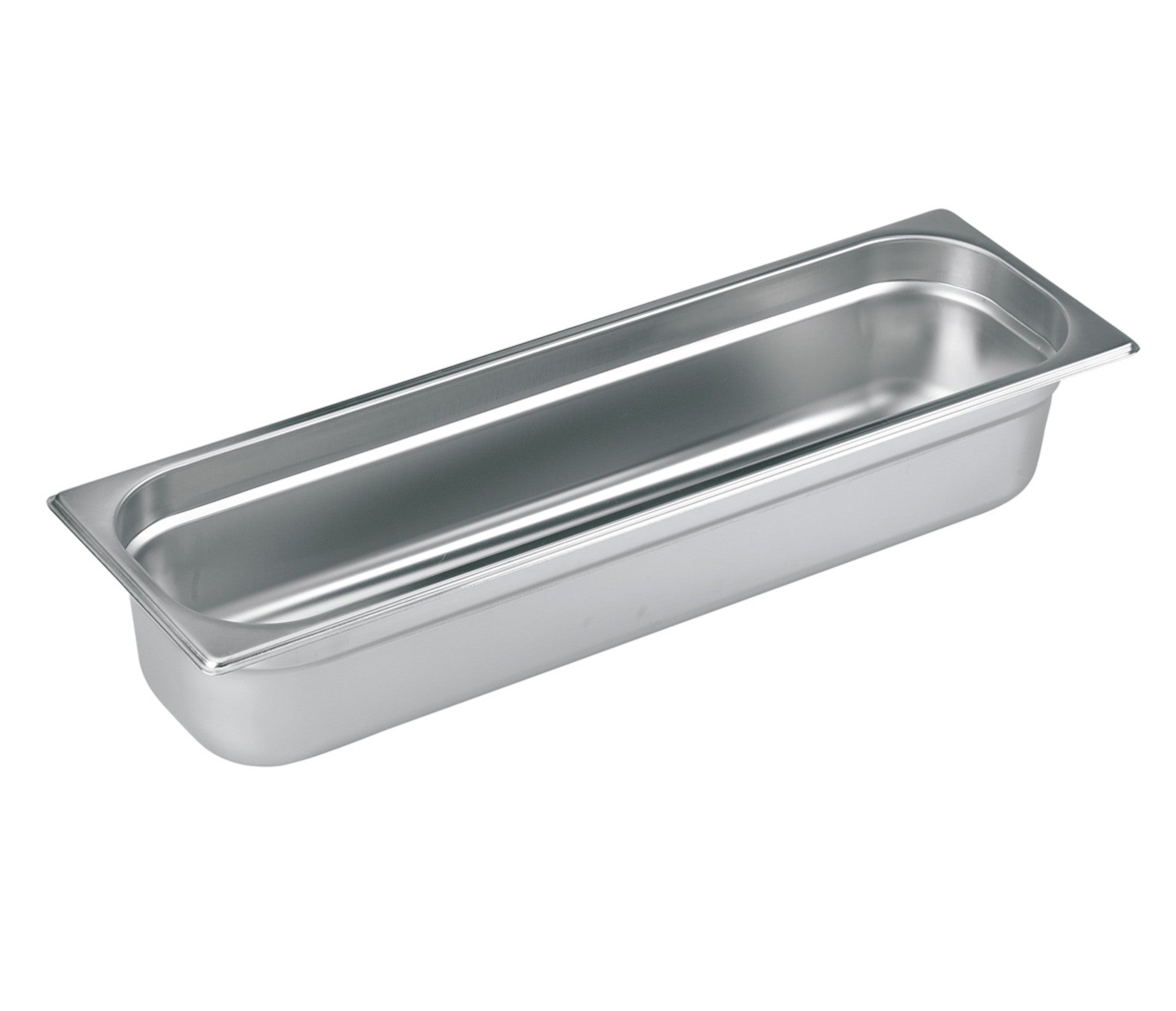Cuba GN 2/4 inox sem pegas 530 x 165 x 40 mm