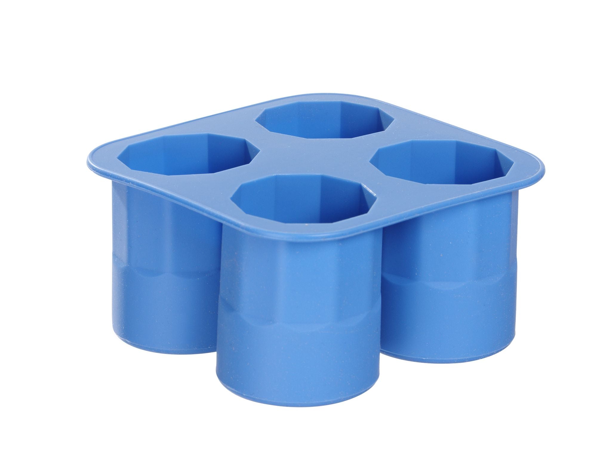 Molde de gelo silicone para 4 copos de gelo