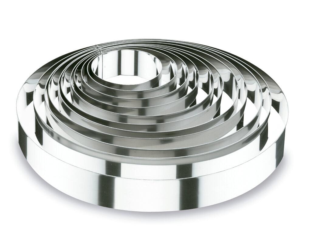 Aro redondo inox 18/10 16 x 6 cm