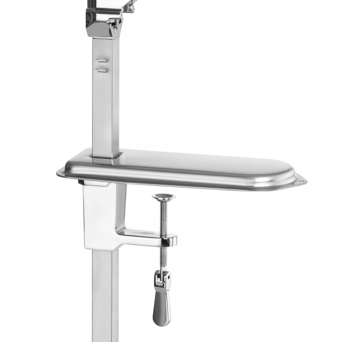 Abre-latas inox com montagem de mesa 250x115x550 mm