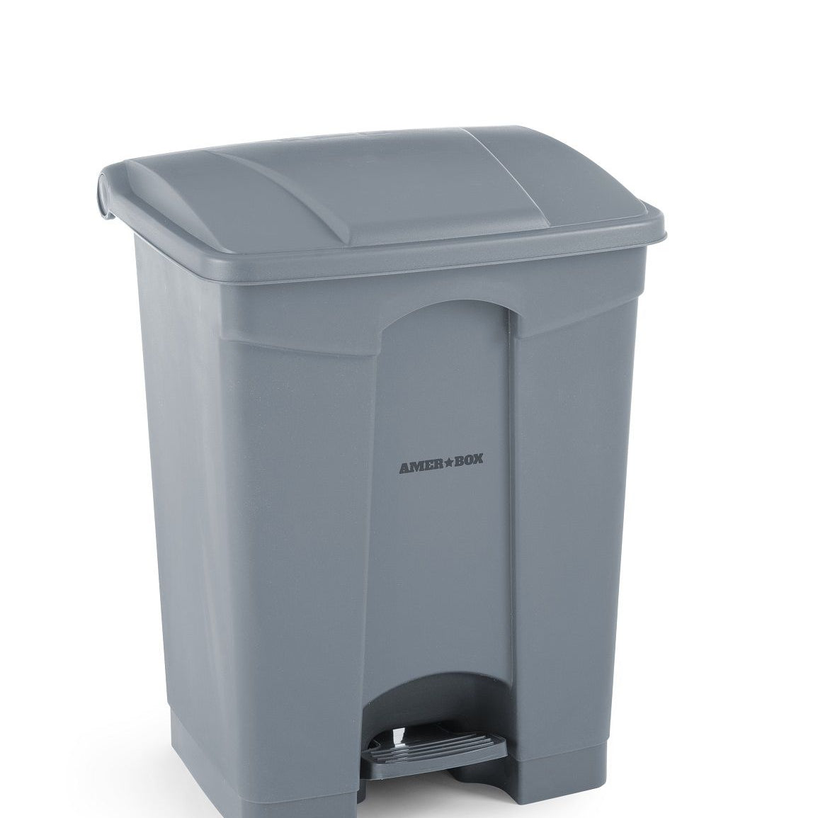 Caixote do lixo de pedal 68 l 490x410x660 mm