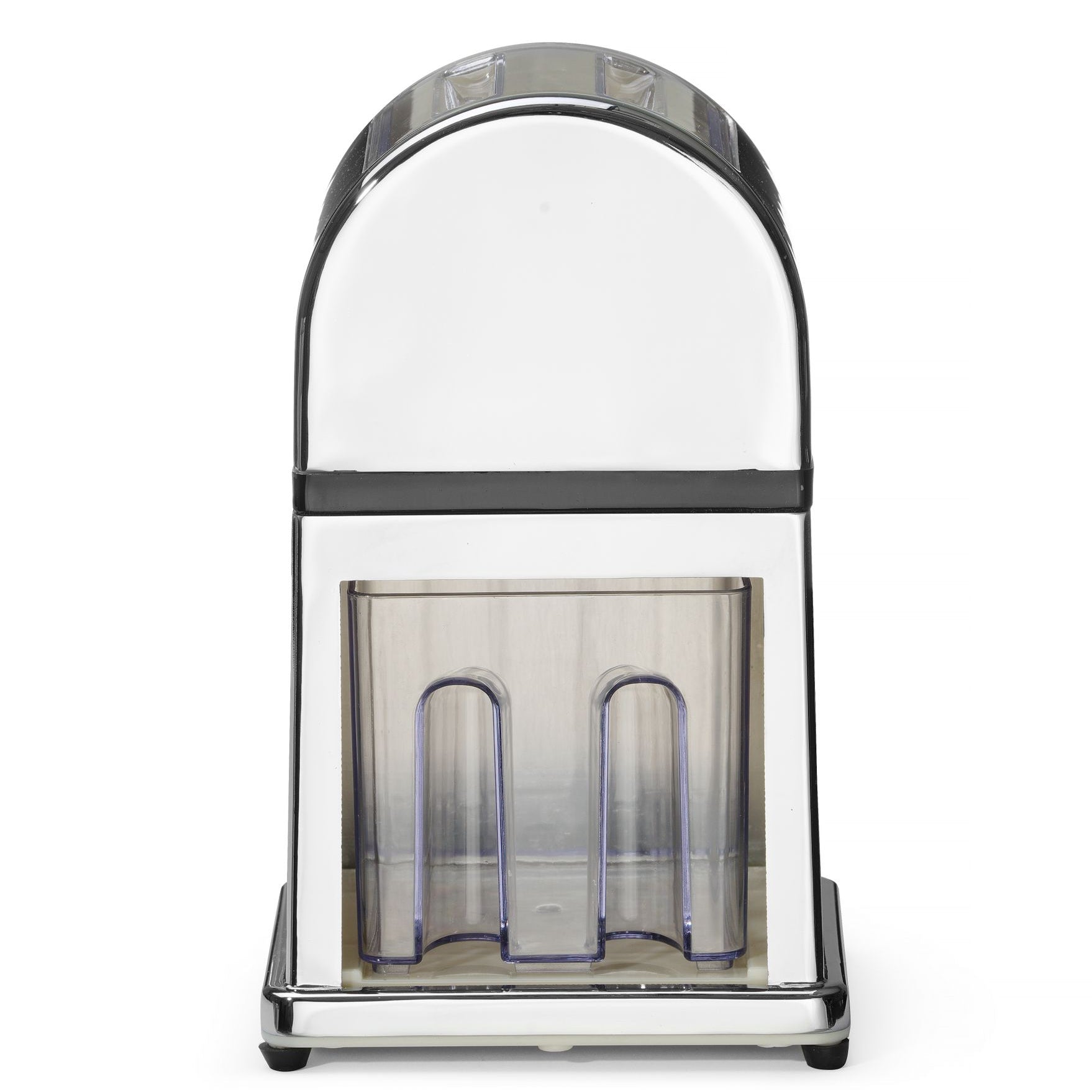 Triturador de gelo cromado com lâminas inox