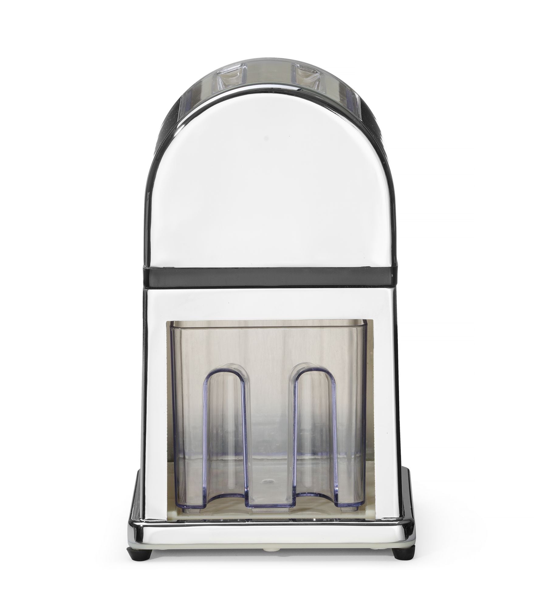 Triturador de gelo cromado com lâminas inox