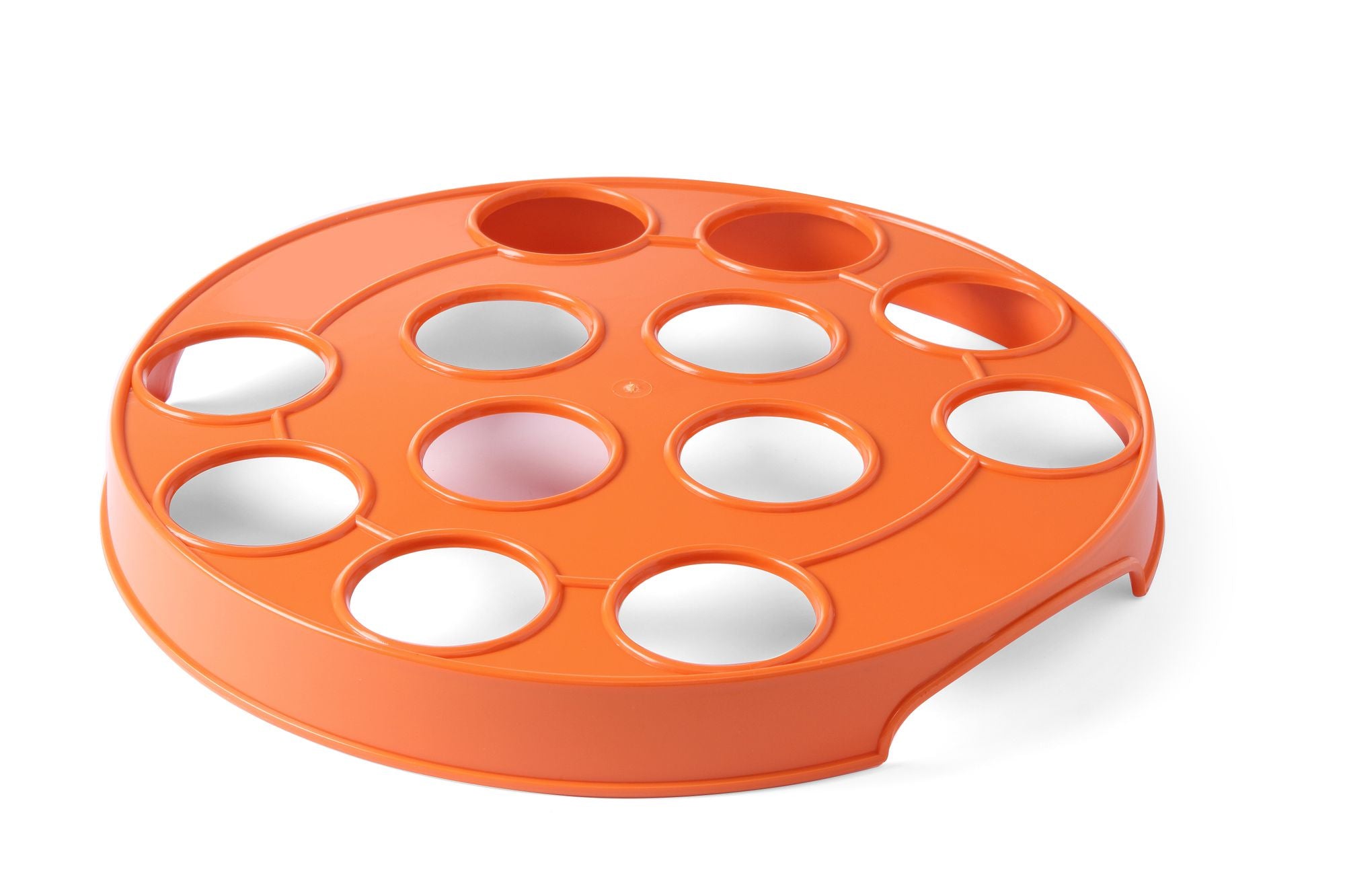 Suporte para copos de cerveja laranja ABS 12 copos