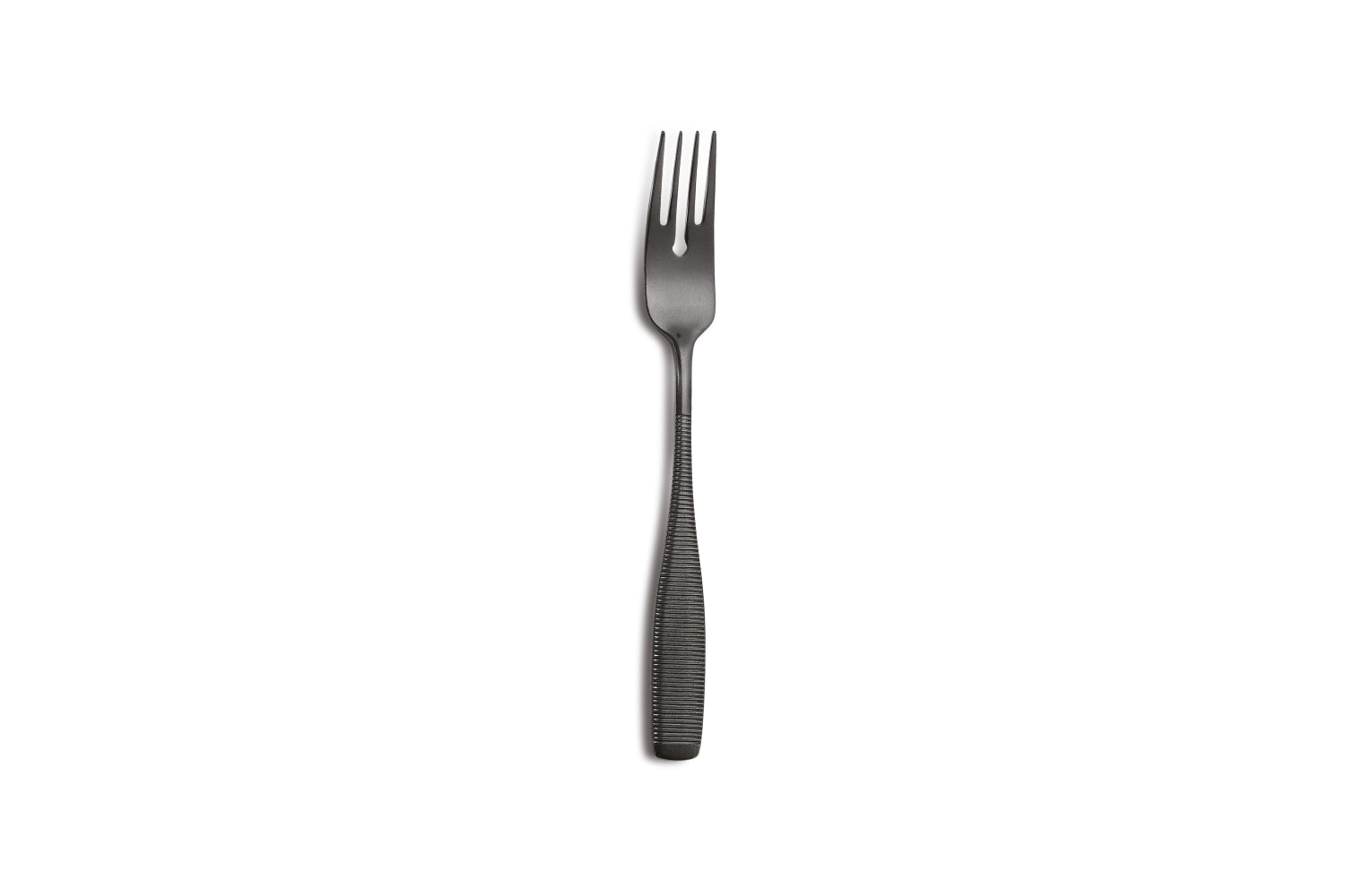 Garfo de peixe Fleur de Lys Vintage preto 18/10