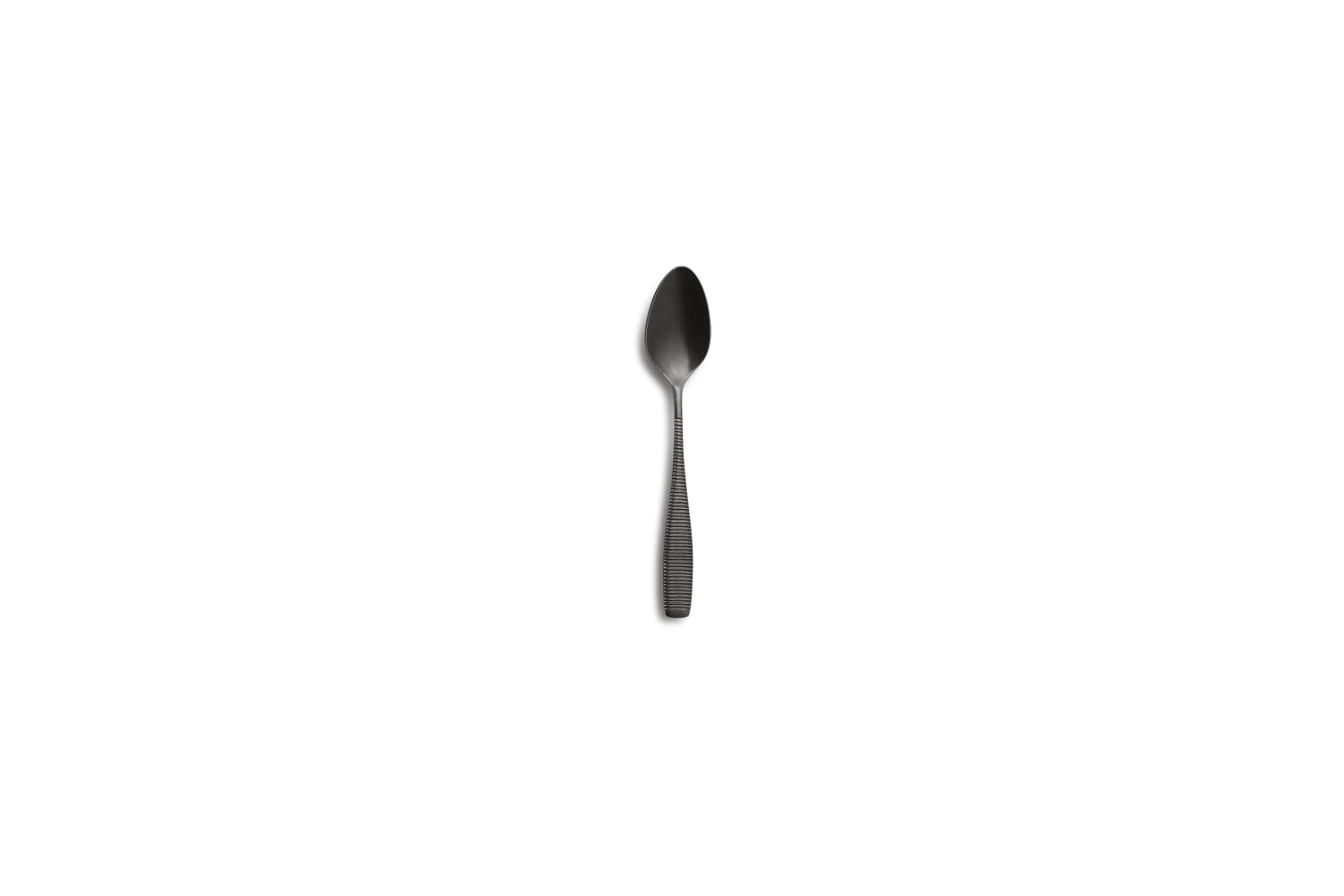 Colher de moca Fleur de Lys Vintage preto 18/10
