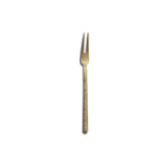 Garfo de mesa Kodai dourado 18%, 2 dentes