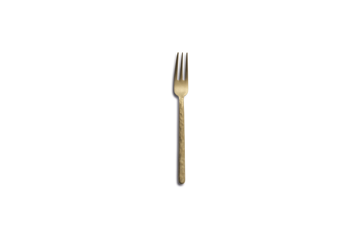 Garfo de mesa Kodai dourado 18%, 3 dentes