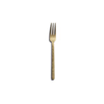 Garfo de mesa Kodai dourado 18%, 3 dentes