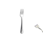 Garfo de lanche Luna 18% – 6 unidades em cartela