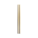 Conjunto de pauzinhos de mesa Kyoto 18/10 dourado