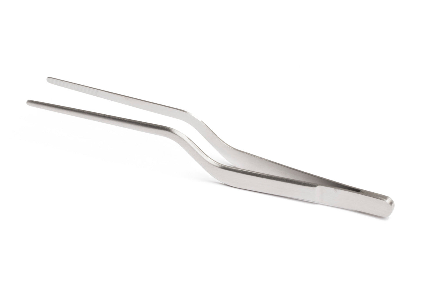Pinça de chef curva em inox 145mm