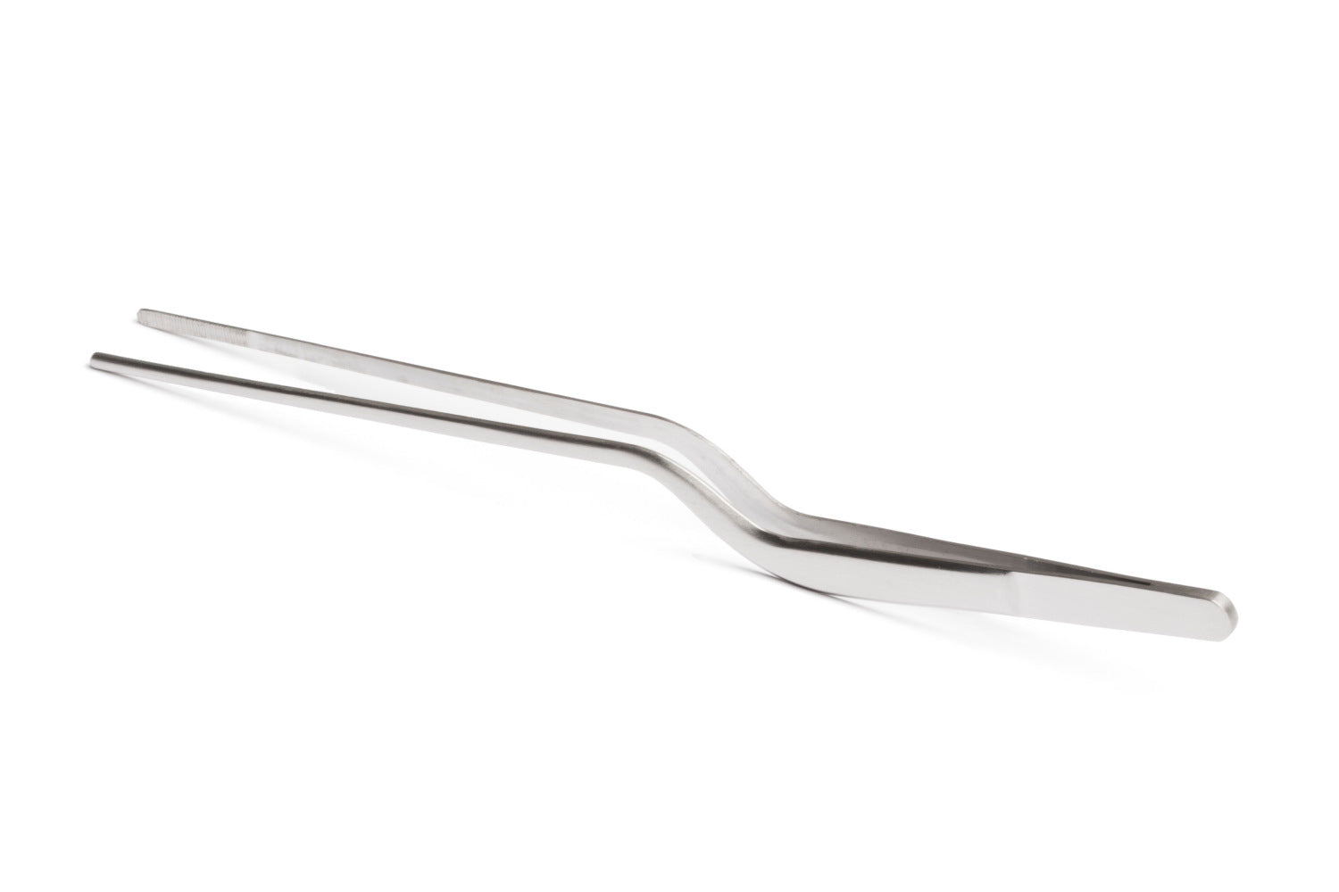 Pinça de chef curva em inox 200mm