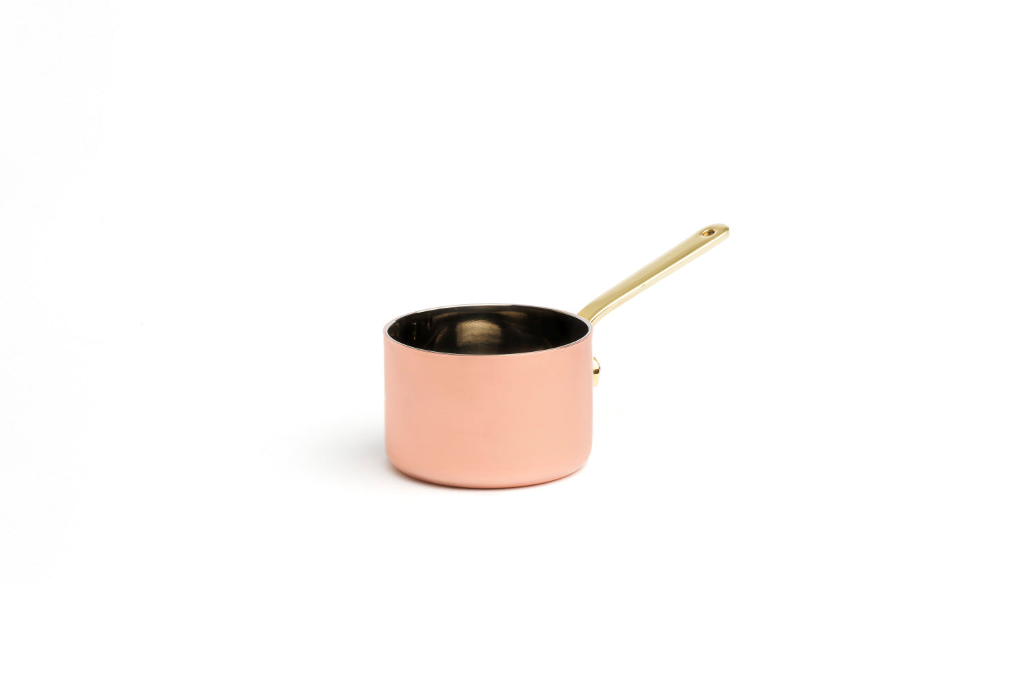 Mini tacho Gourmet de parede dupla em cobre Ø7cm H5cm