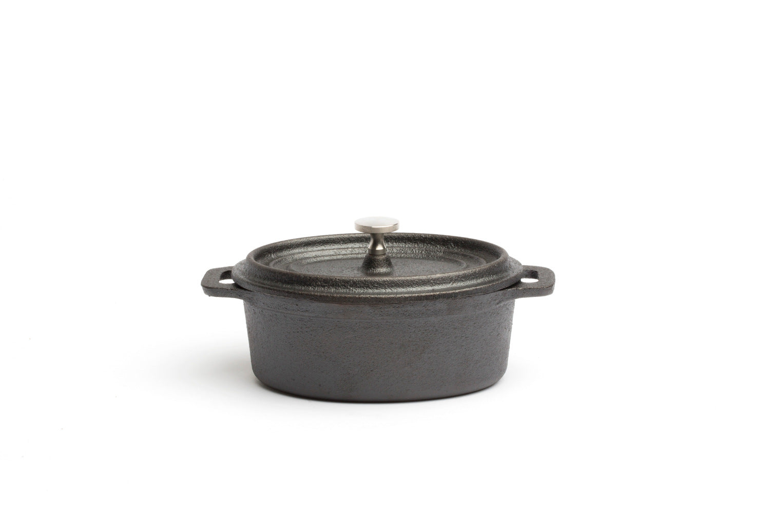 Mini panela oval de ferro fundido Tradicion Ø12,5 H9,5cm