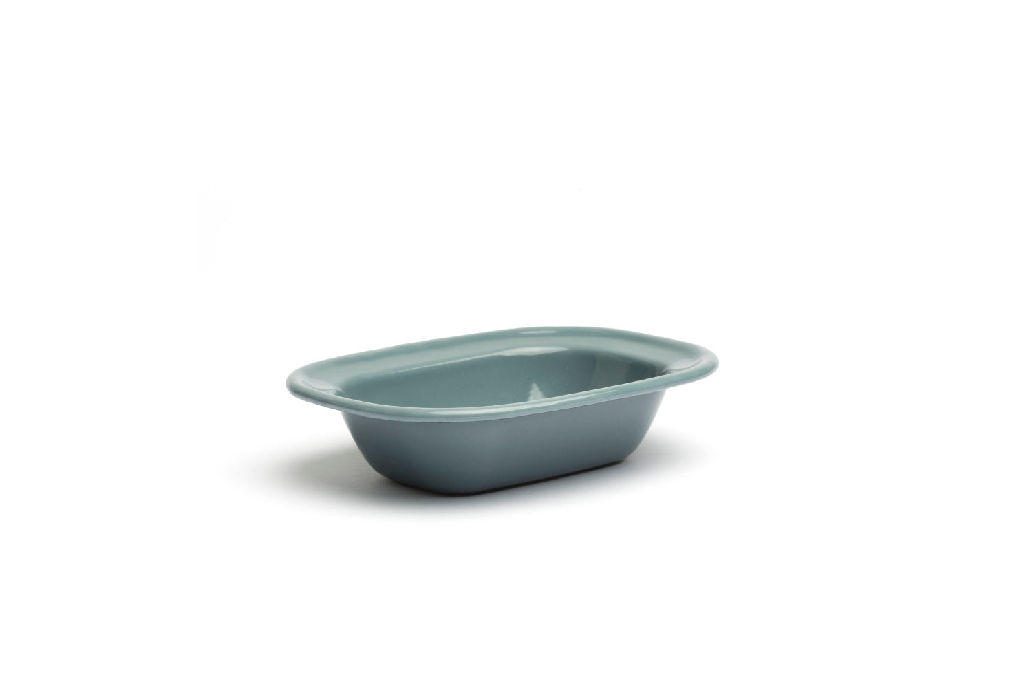 Taça retangular Peltre cinzenta 16cm