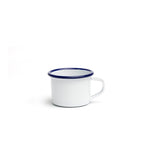 Chávena Peltre branca/azul Ø6cm