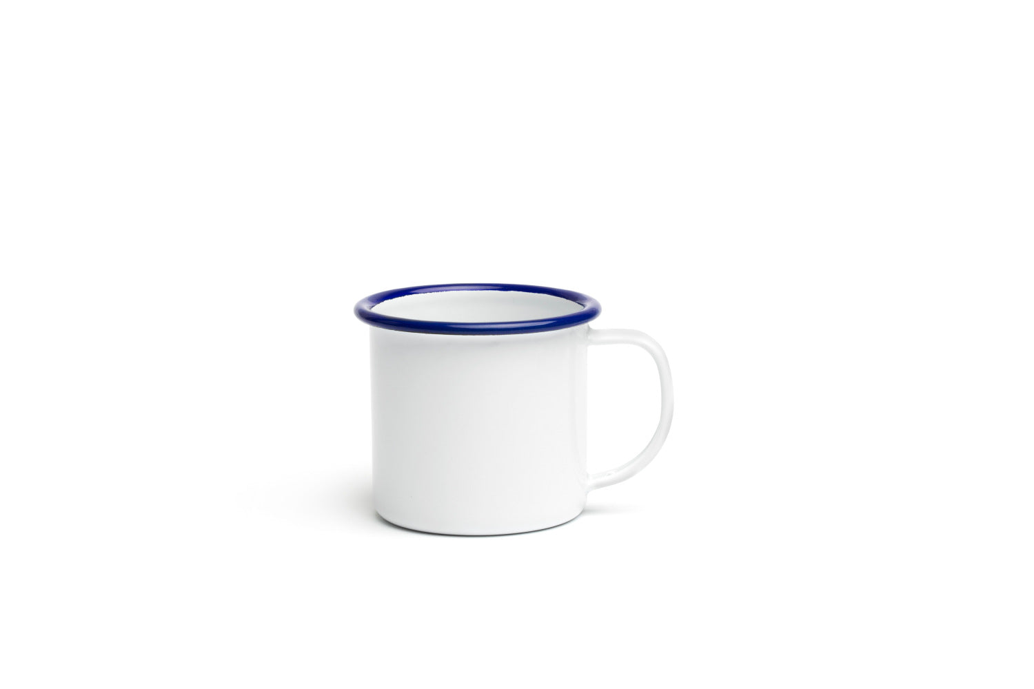 Chávena Peltre branca/azul Ø7cm