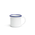 Chávena Peltre branca/azul Ø7cm