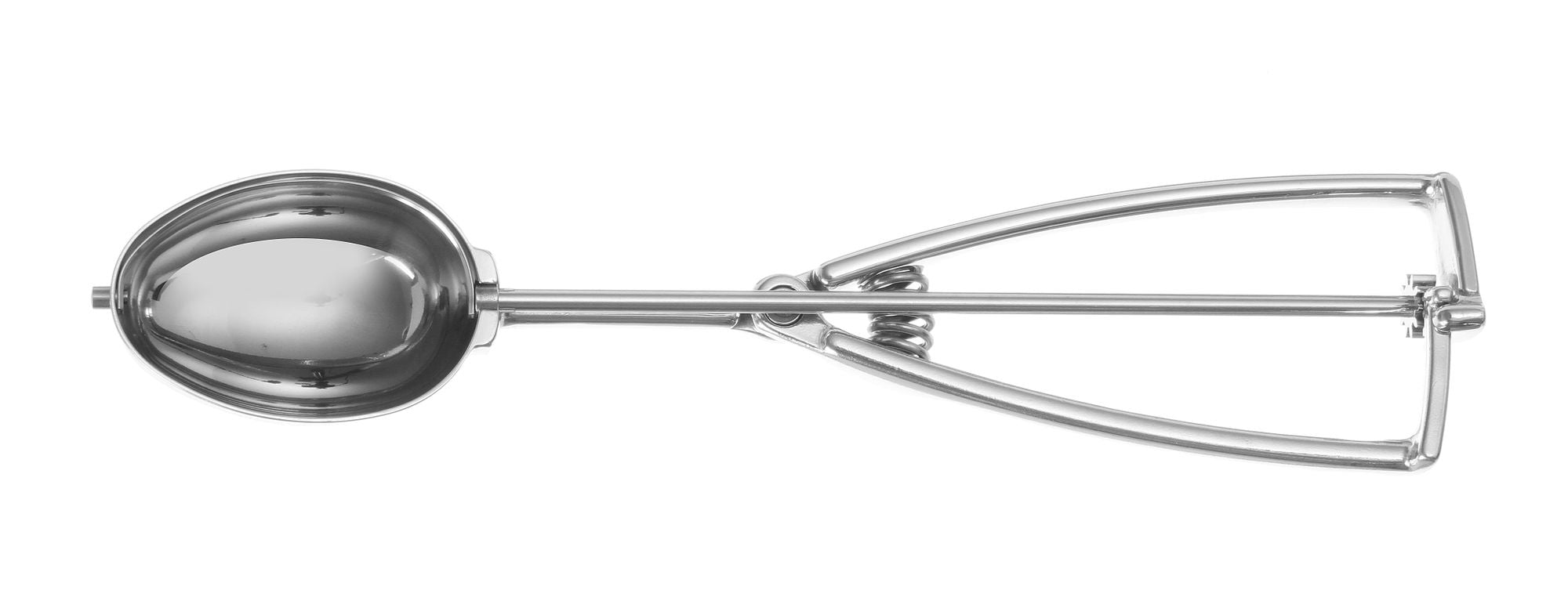 Colher de gelado oval em aço inoxidável 1/30 Stöckel